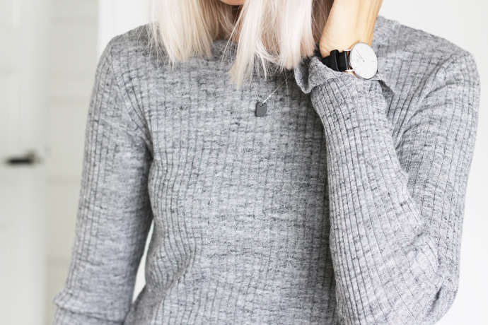 knitted trousers and top